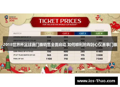 2018世界杯足球赛门票销售全面启动 如何顺利抢购到心仪赛事门票