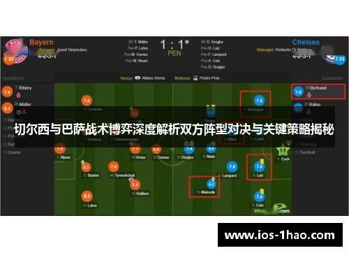 切尔西与巴萨战术博弈深度解析双方阵型对决与关键策略揭秘